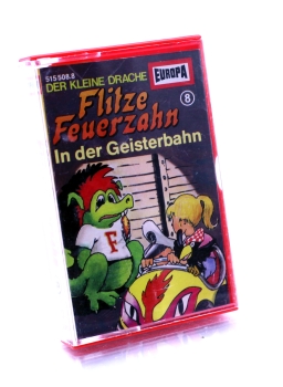 Der kleine Drache Flitze Feuerzahn MC Hörspielkassette Nr. 8: In der Geisterbahn von Europa